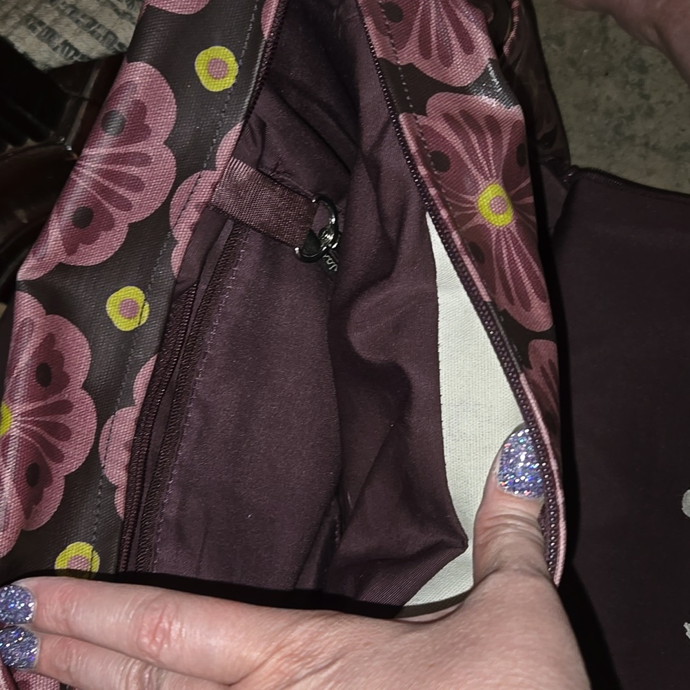 Floral Patterned Diaper Bag, EUC - Picture 4 of 9
